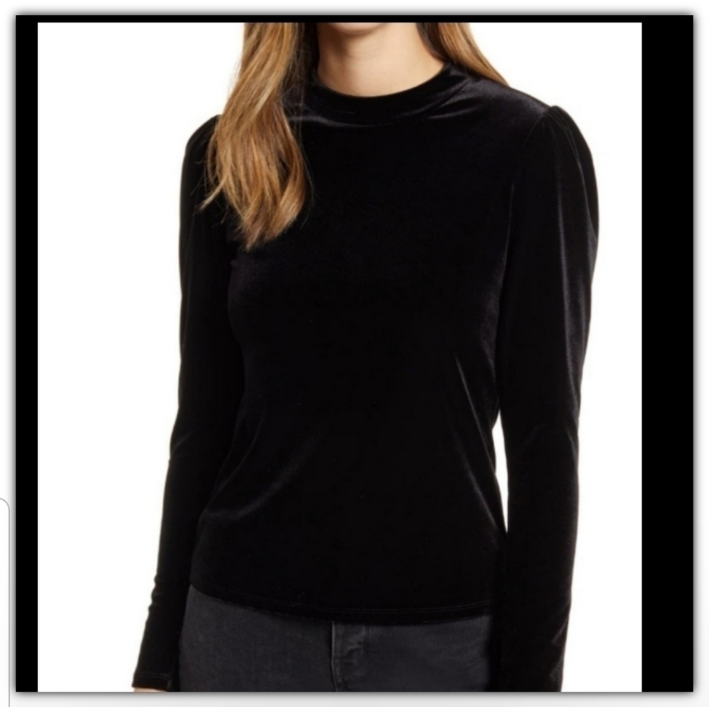 NWT RP Rachel Parcell velvet like top size xl